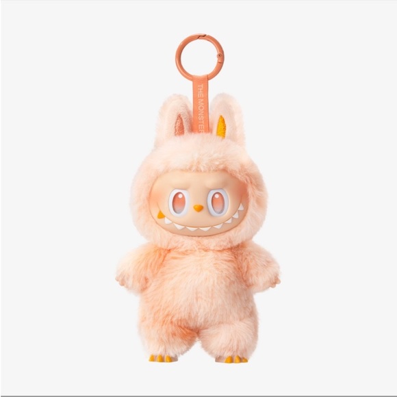 Pop Mart The Monsters Labubu Big Into Energy Vinyl Plush Pendant Happiness - Picture 1 of 7